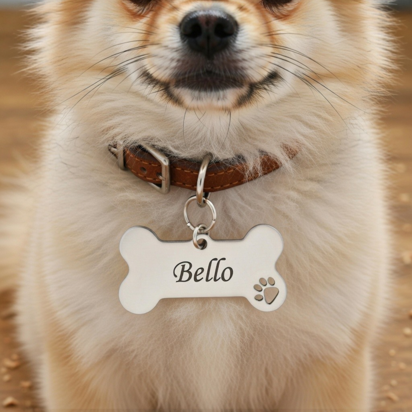 Personalisierter Knochen-Anhänger