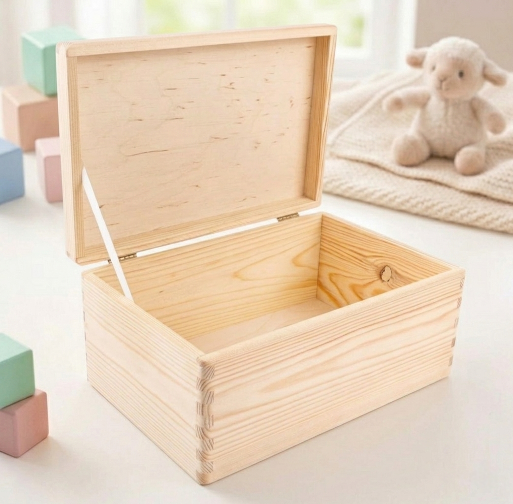 Personalisierte Erinnerungsbox Baby