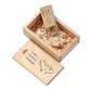 Holzbox mit USB Stick 64 GB