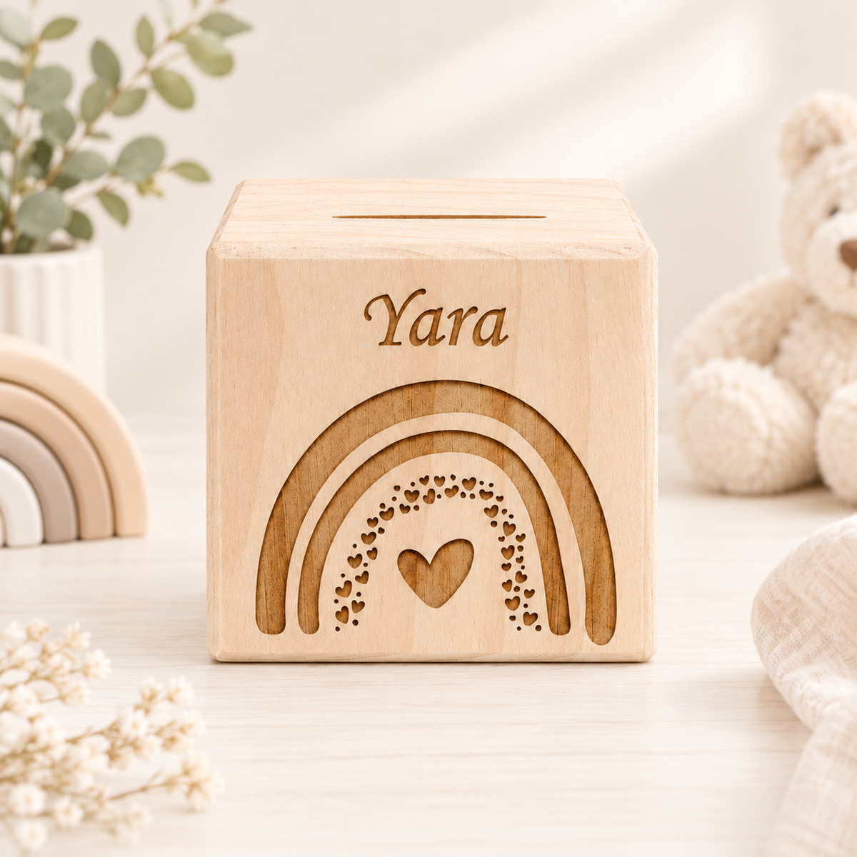 Personalisierte Kinderspardose