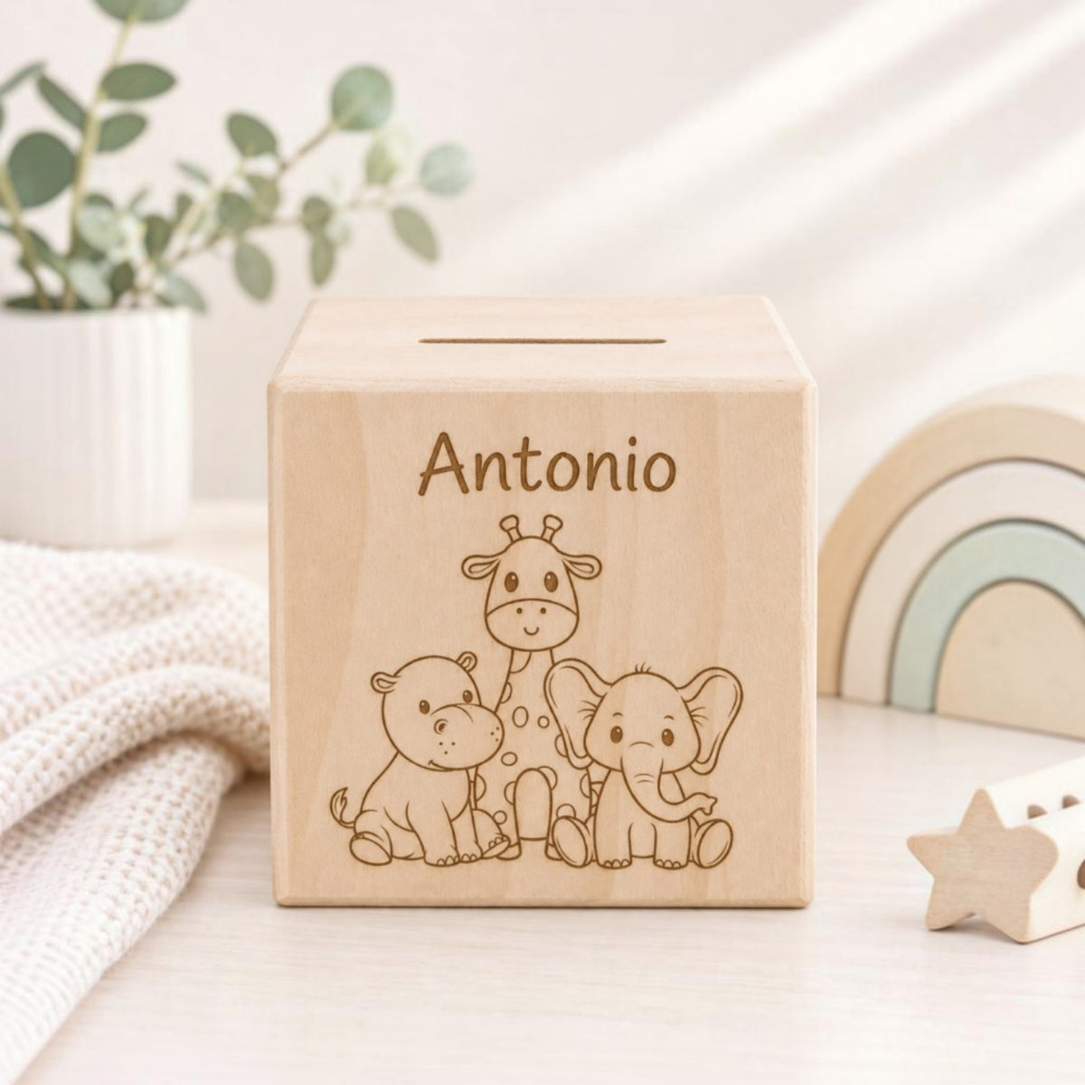 Personalisierte Kinderspardose