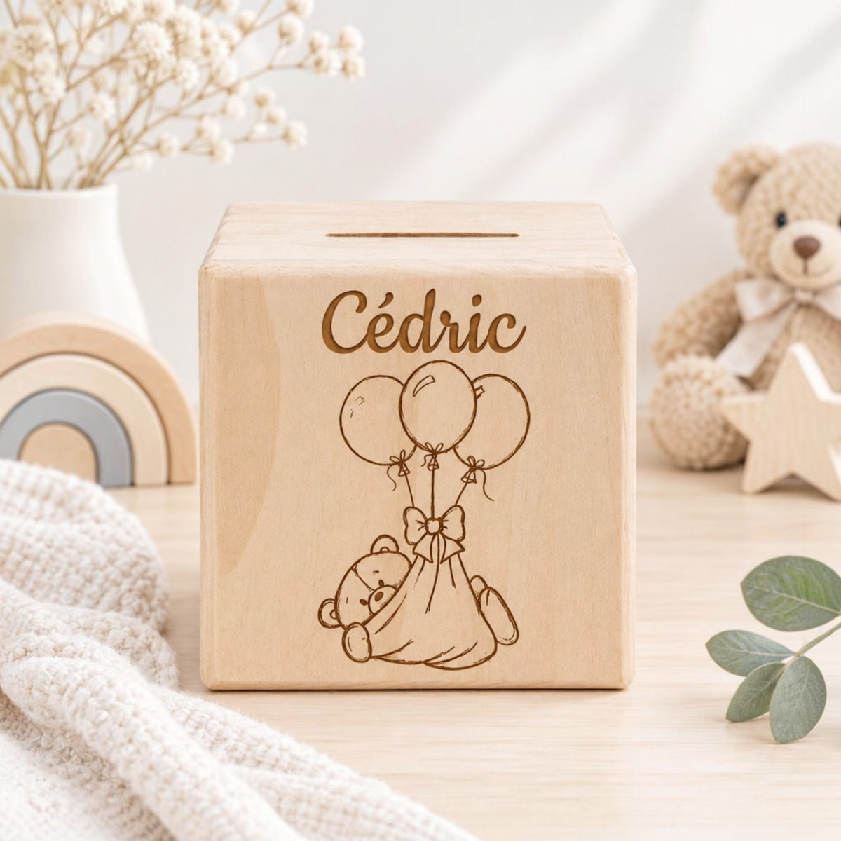 Personalisierte Kinderspardose