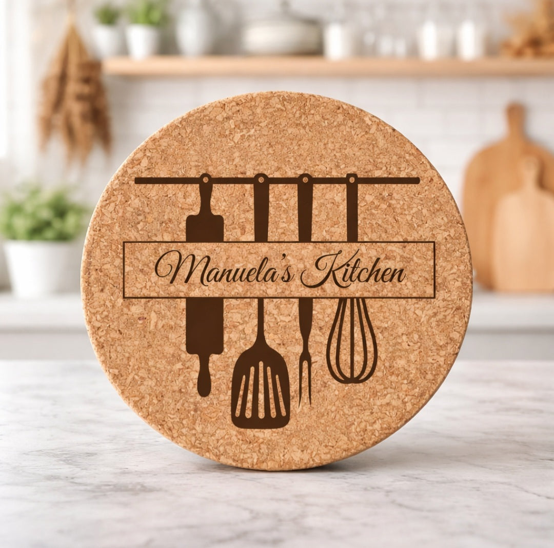 Personalisierbarer Topfuntersetzer