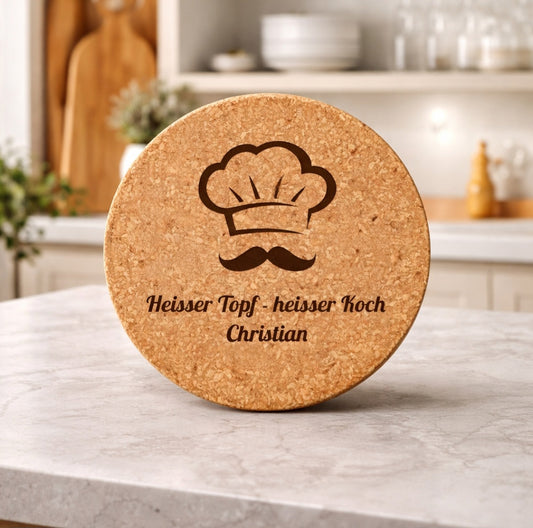 Personalisierbarer Topfuntersetzer