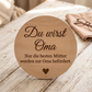 Personalisierte Holzplatte mittel