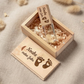Personalisierte Holzbox mit 64 GB USB-Stick