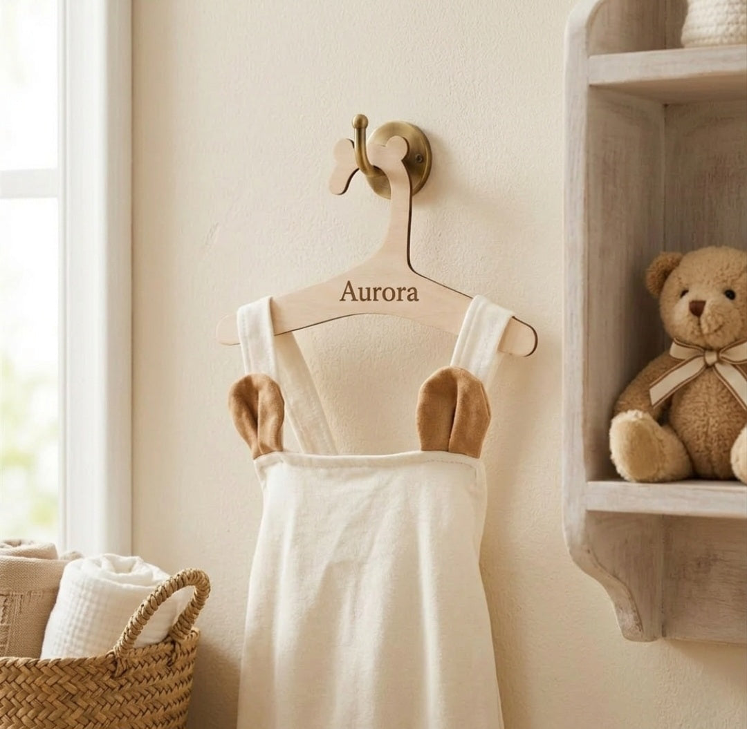 Personalisierter Kleiderbügel für Babys & Kinder