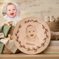 Personalisierte Holzplatte mittel