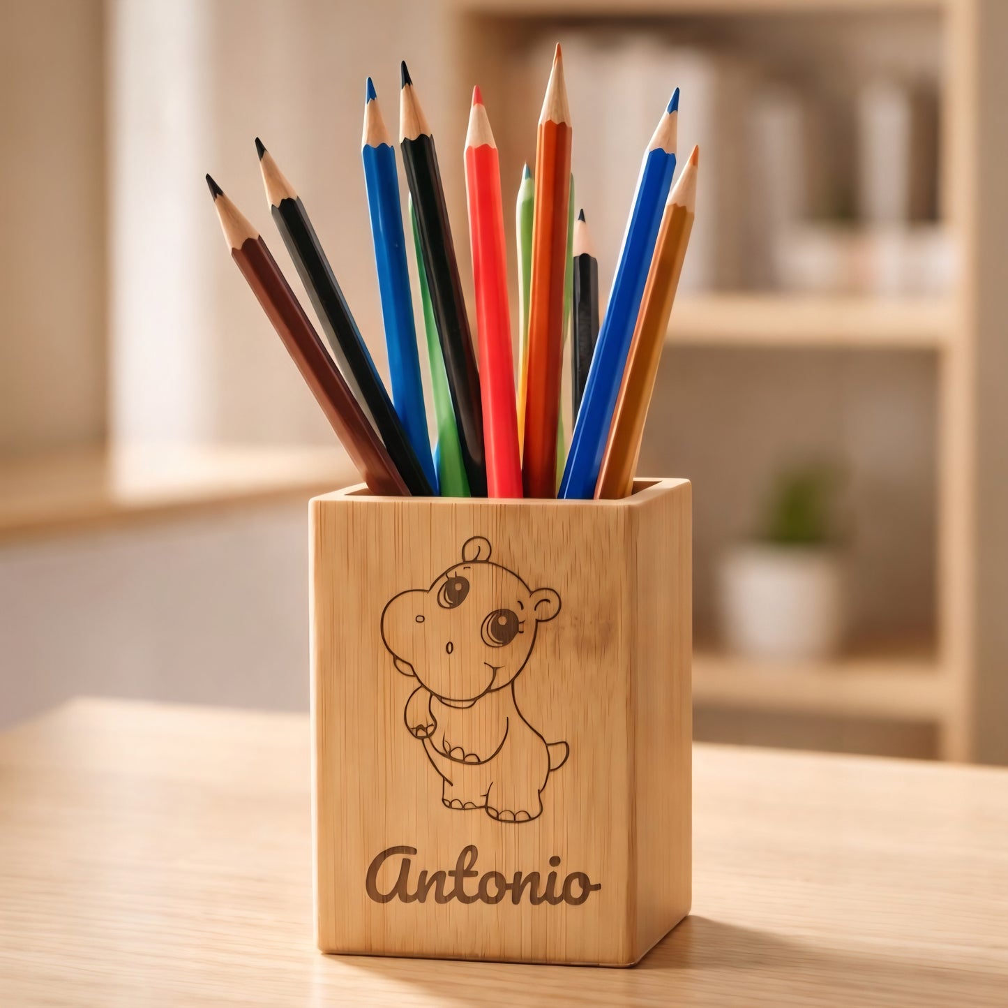 Personalisierter Stiftehalter