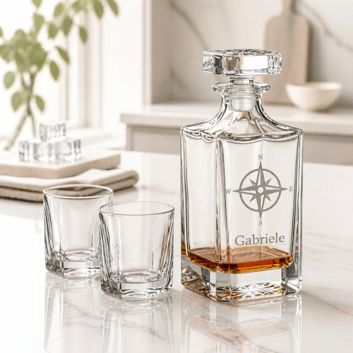 Personalisiertes Whisky-Set
