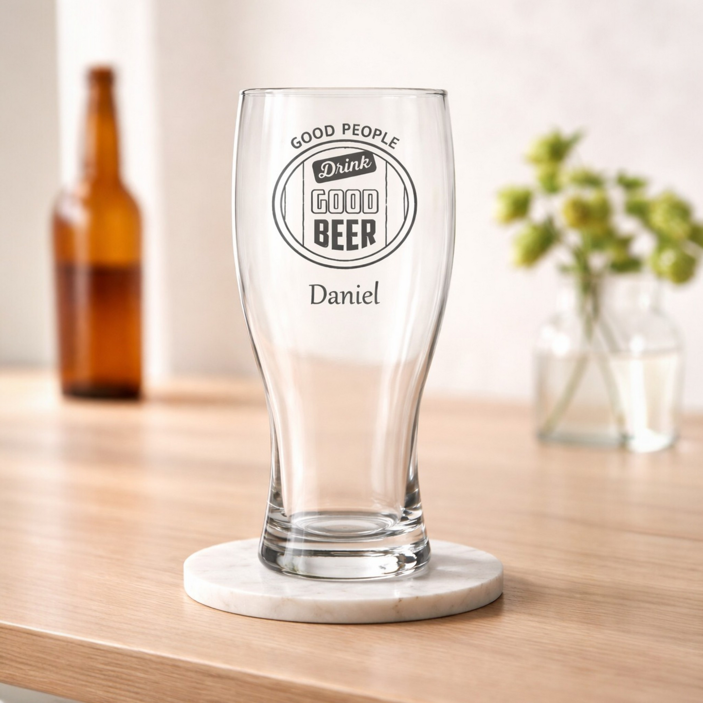 Personalisiertes Bierglas