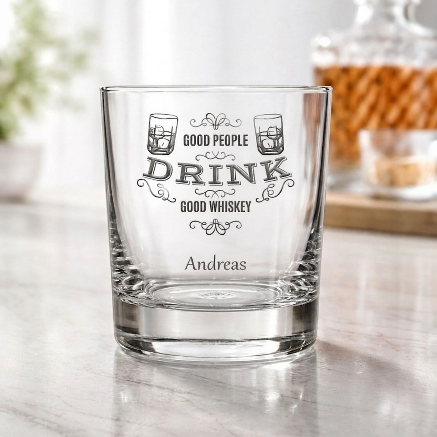 Personalisiertes Whiskyglas