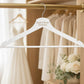 Personalisierte Hochzeitskleiderbügel