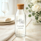 Personalisierte Glasflasche