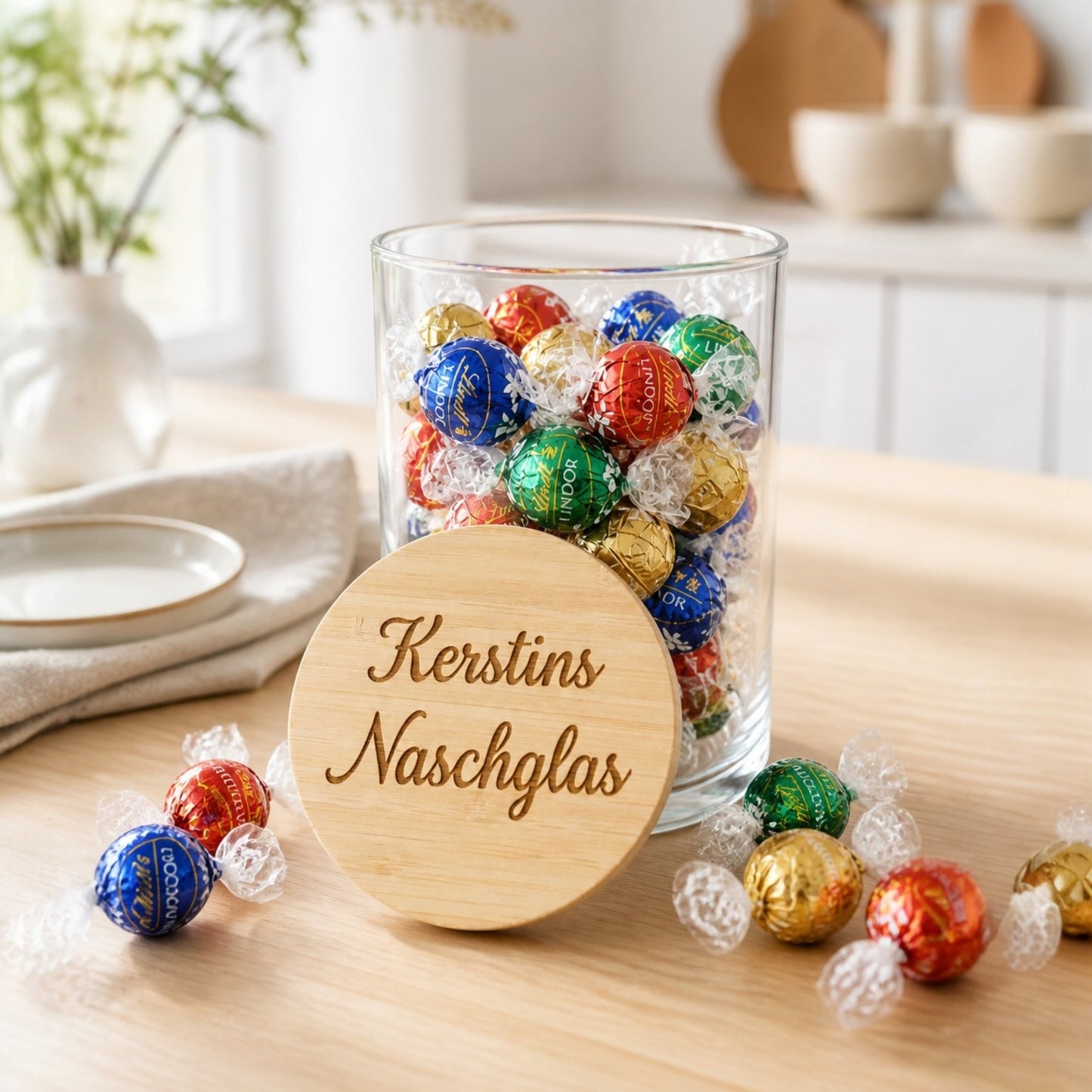Personalisiertes Vorratsglas