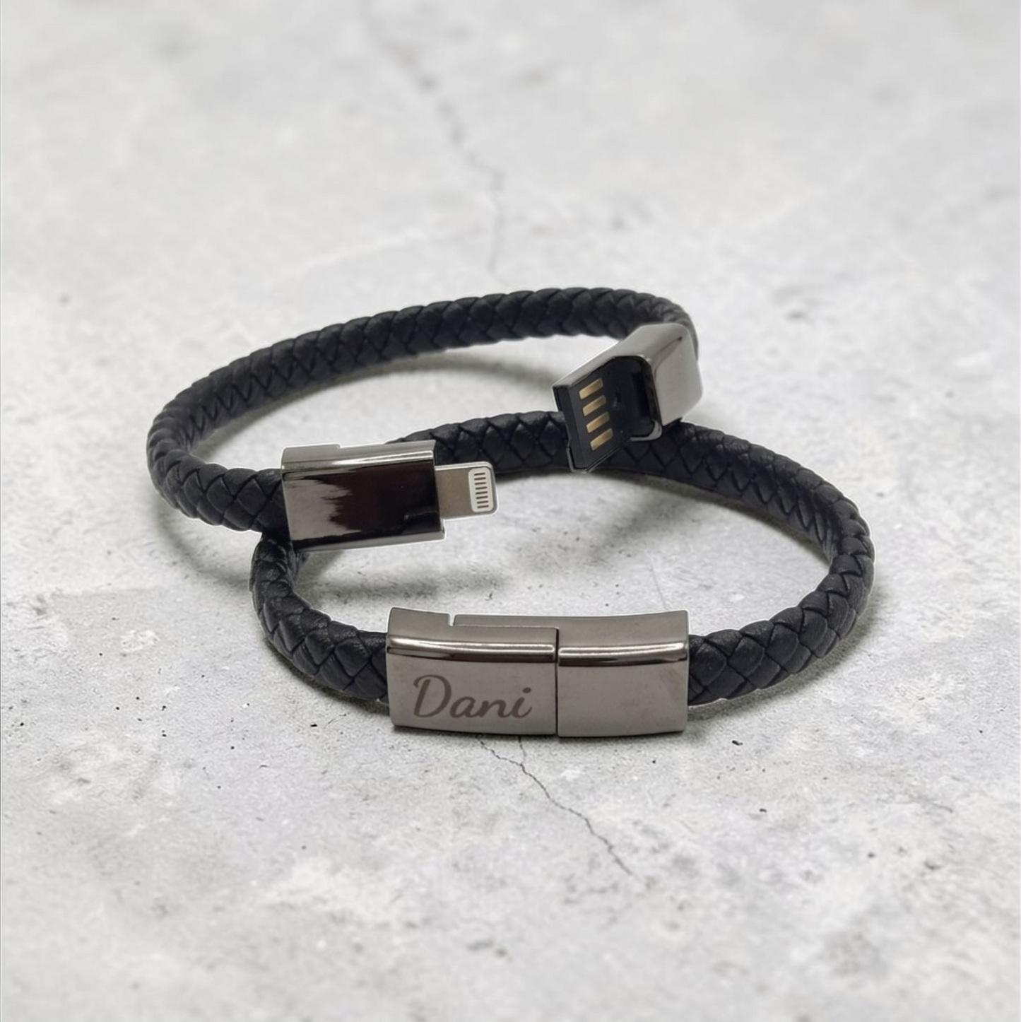 Personalisiertes USB-Lade-Armband