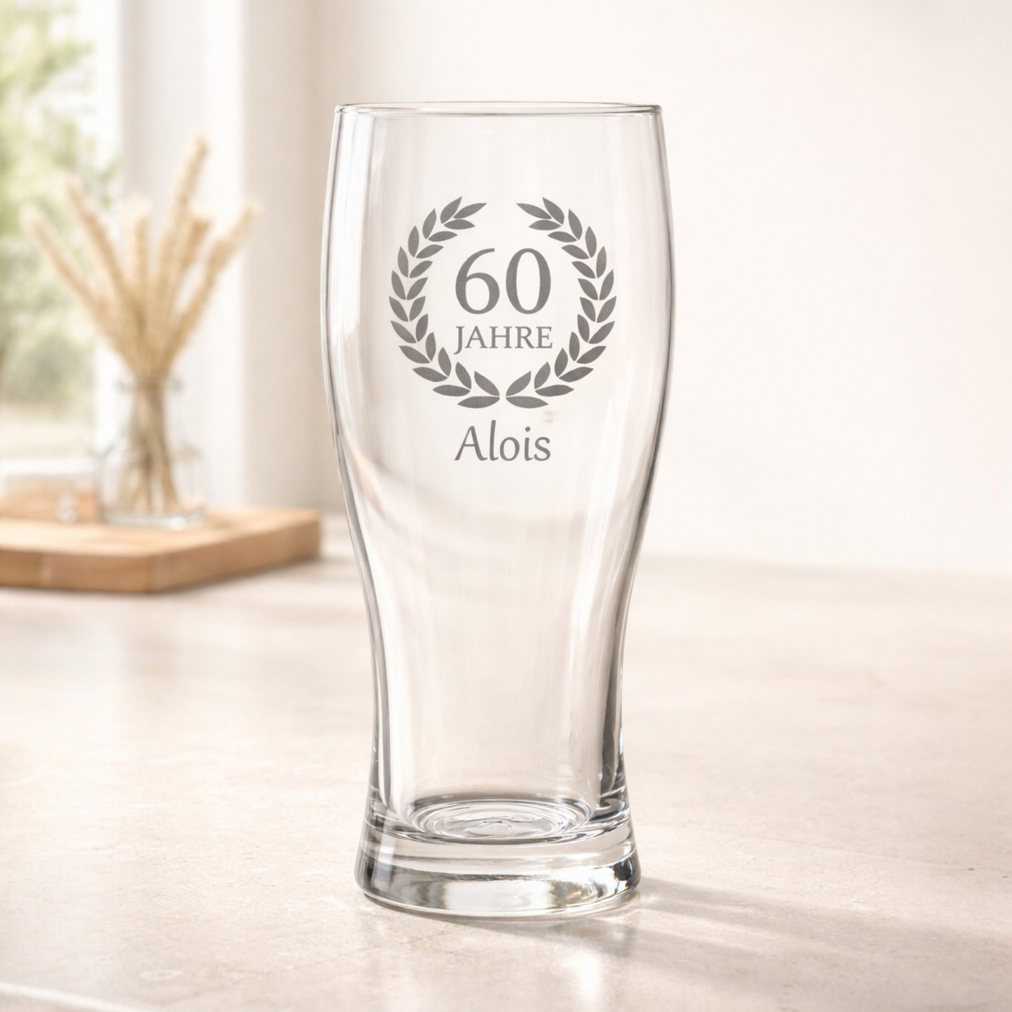 Personalisiertes Bierglas