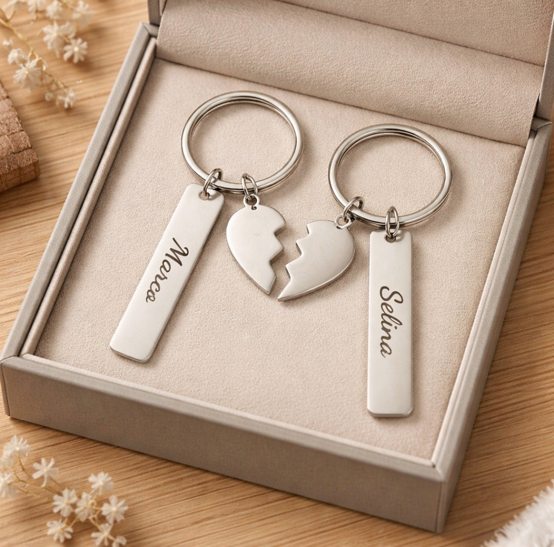 Personalisiertes Puzzle-Schlüsselanhänger