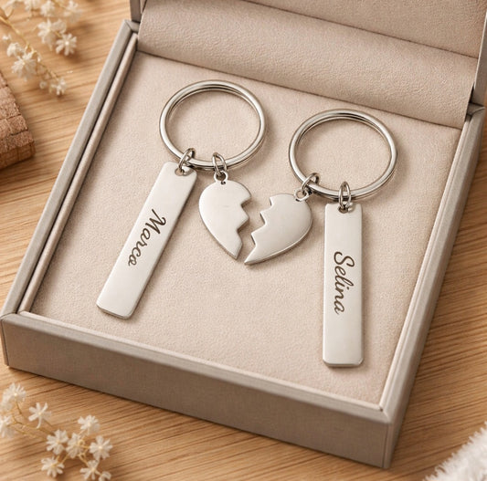 Personalisiertes Puzzle-Schlüsselanhänger