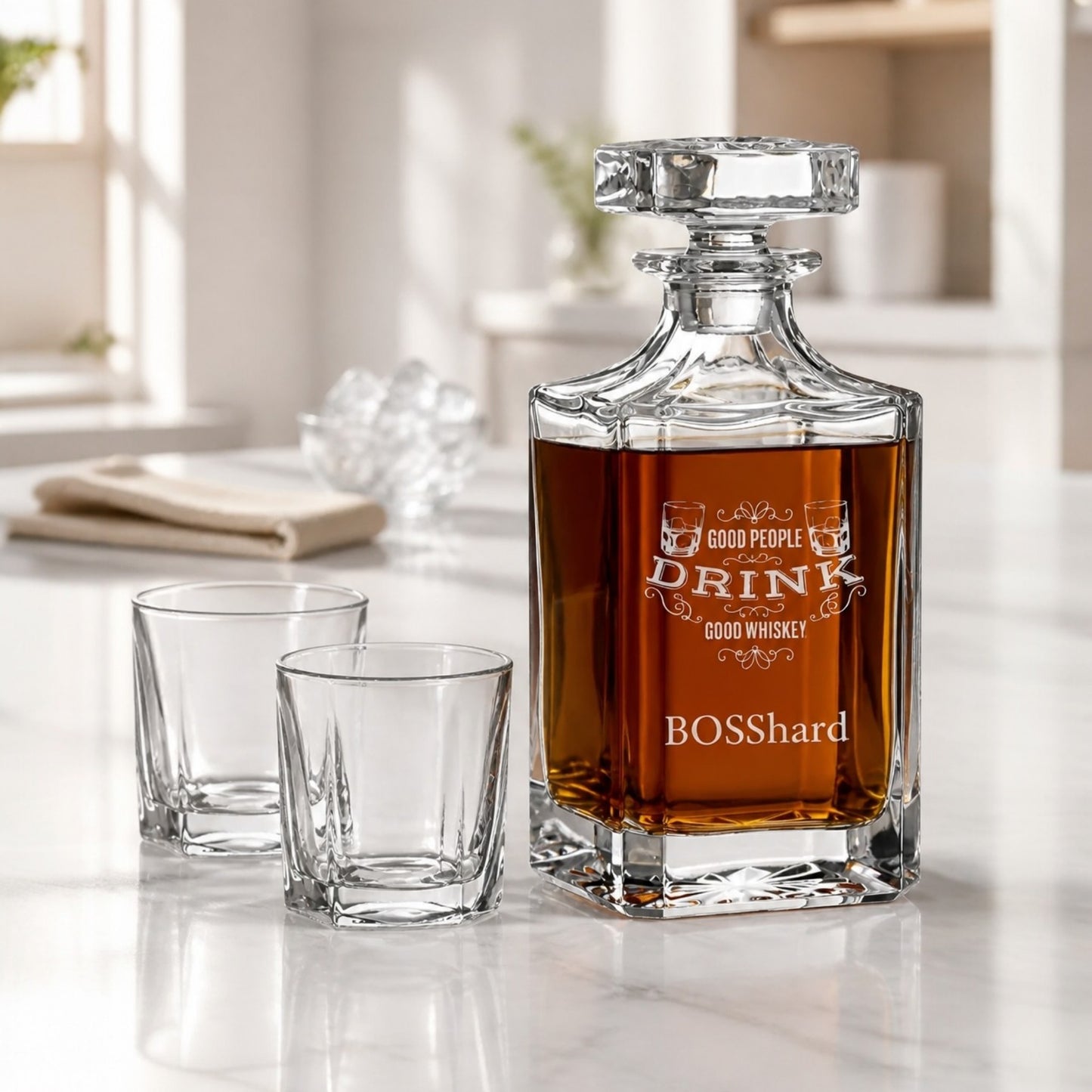 Personalisiertes Whisky-Set
