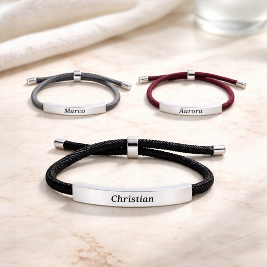 Personalisiertes Kordelarmband