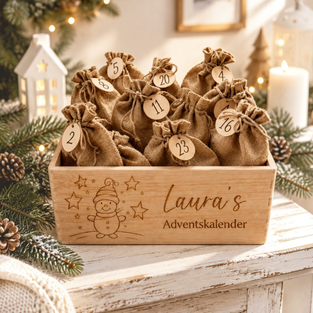 Personalisierter Adventskalender