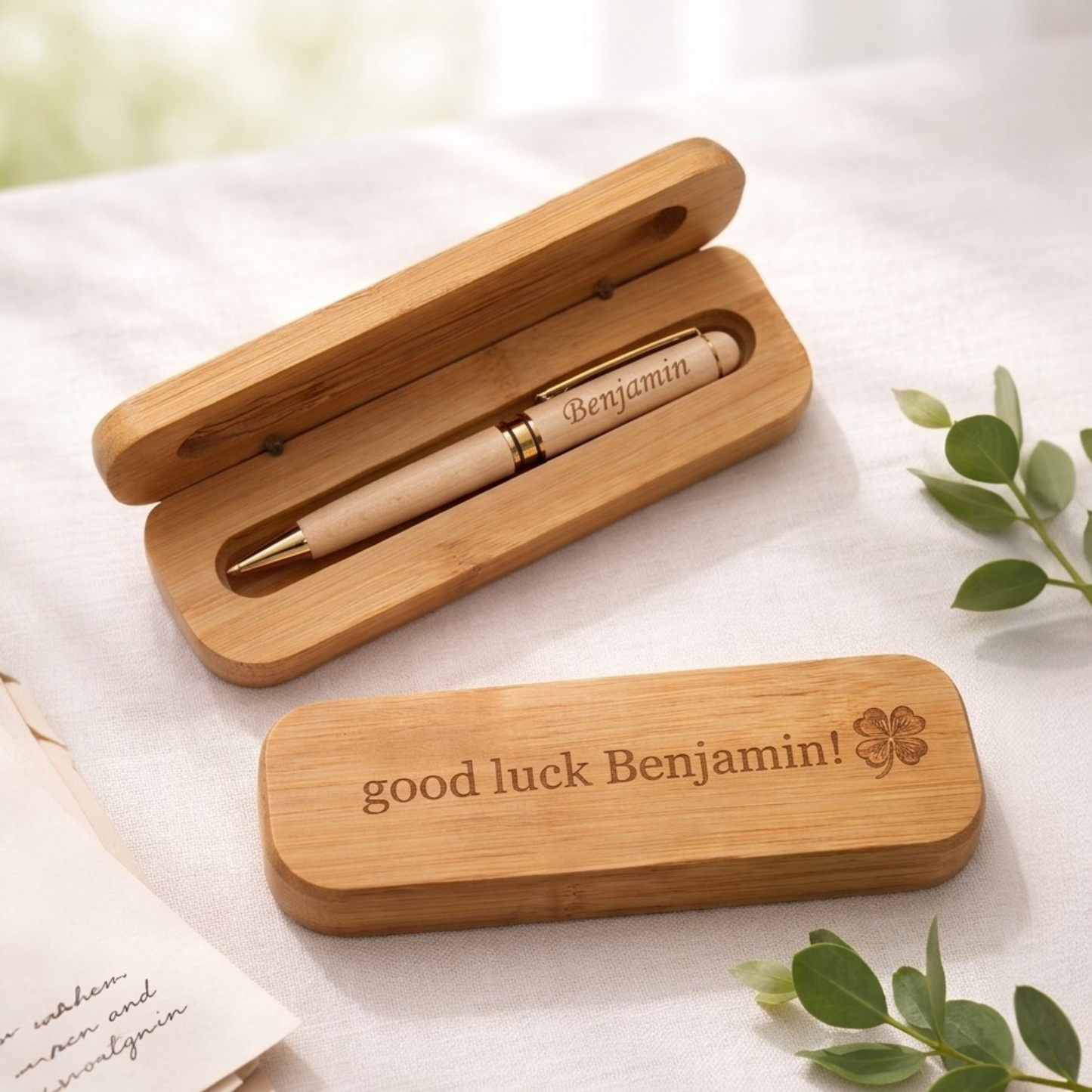 Personalisierter Kugelschreiber mit Box