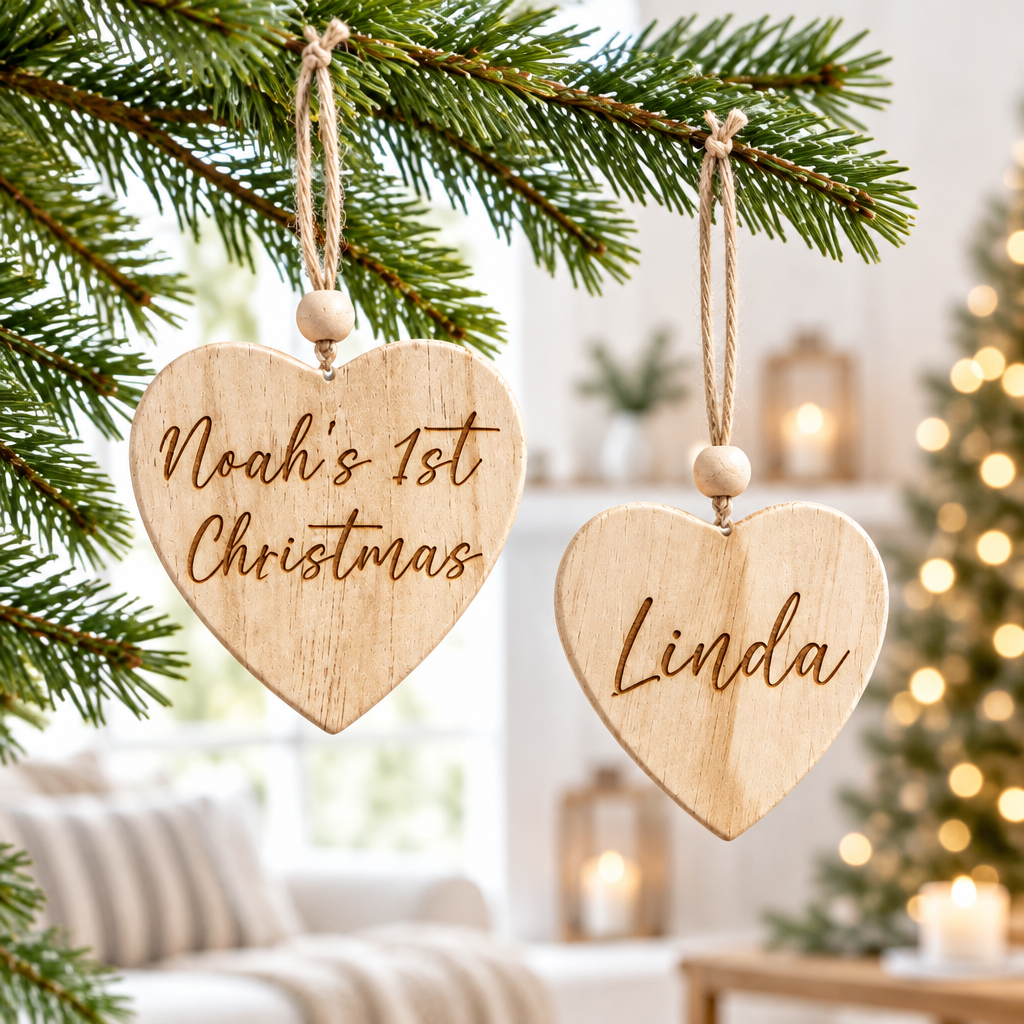 Personalisierter Weihnachtsbaumschmuck
