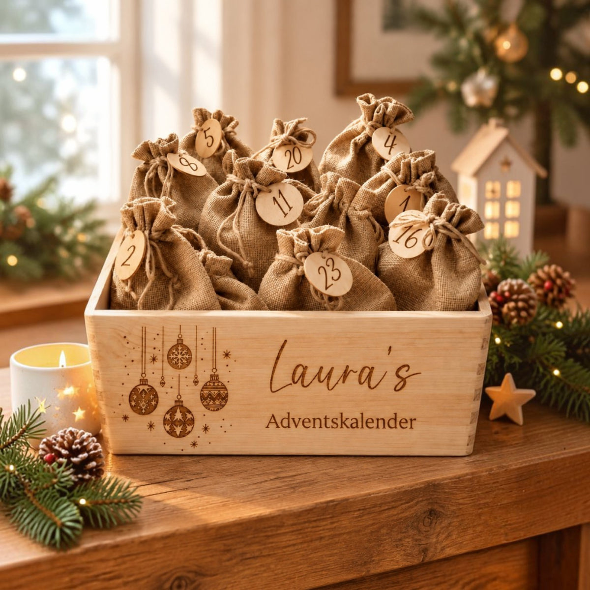 Personalisierter Adventskalender