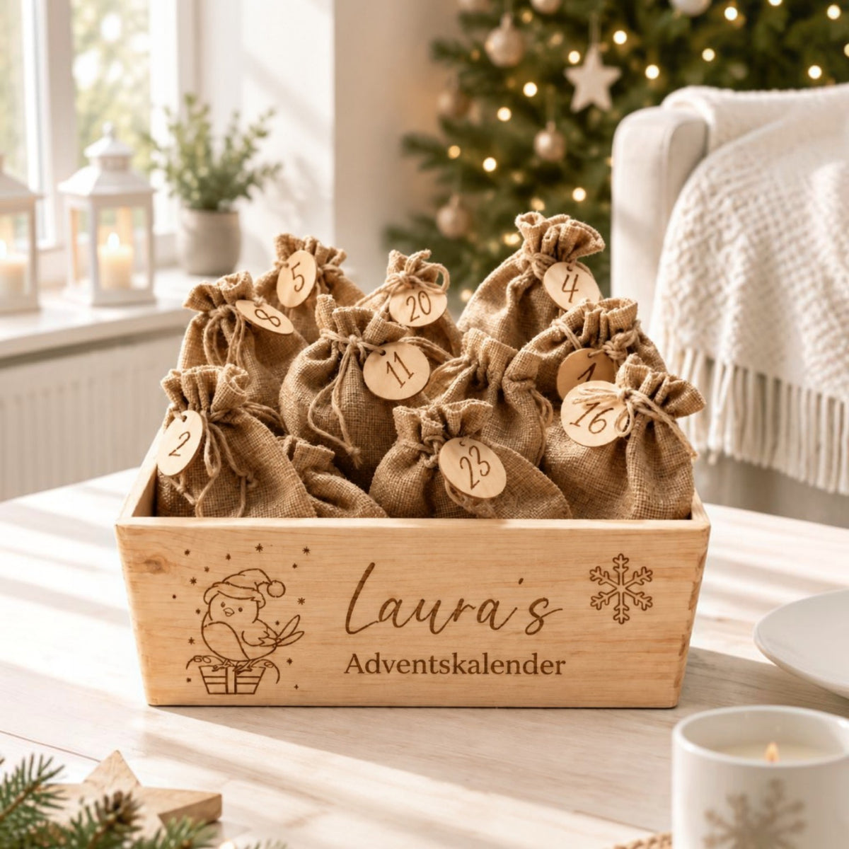 Personalisierter Adventskalender