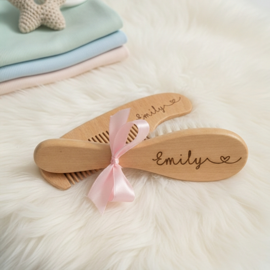 Personalisierte Bürste & Kamm