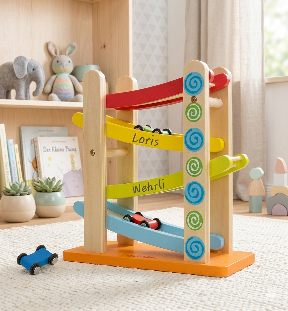 Personalisierte Autorennbahn