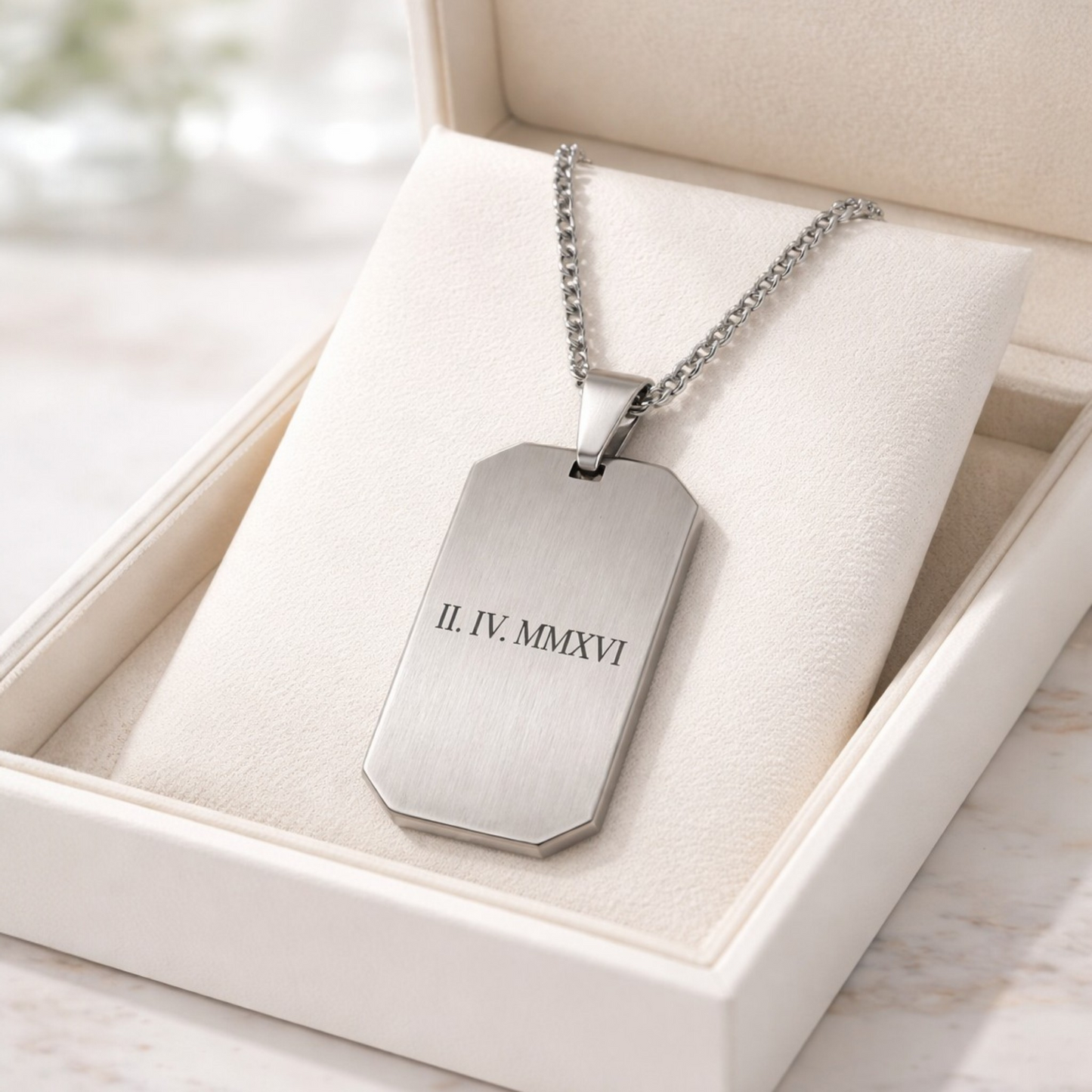 Personalisierte Dogtag-Halskette