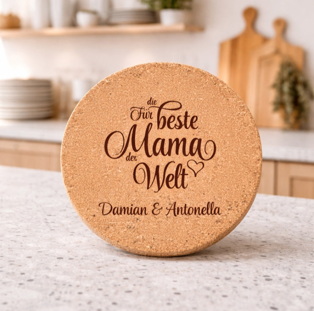 Personalisierbarer Topfuntersetzer