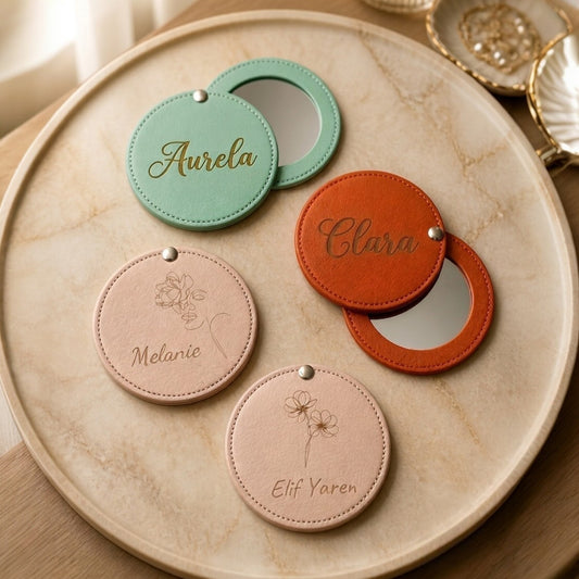 Personalisierter Taschenspiegel