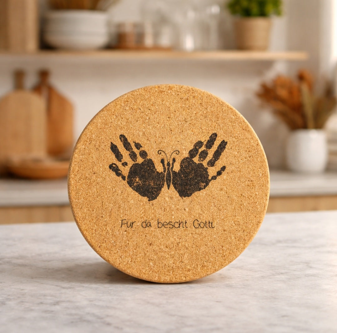 Personalisierbarer Topfuntersetzer